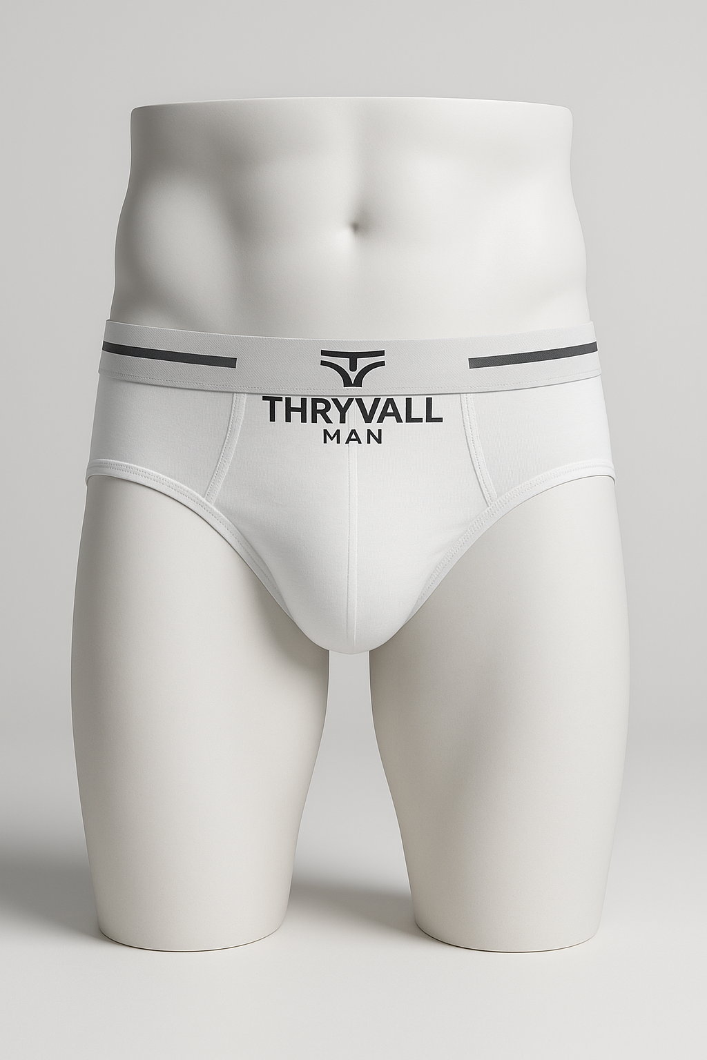 Thryvall Men’s Brief – White